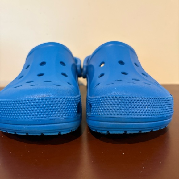 CROCS Adult Unisex Blue Clogs beach shoes W8/M10 summer water slip-ons - Picture 8 of 9